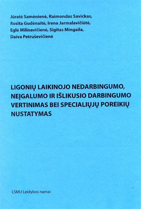 Laikinojo nedarbingumo schema
