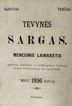 Laikraštis Tėvynės sargas
