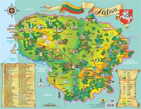 Lietuva žemėlapis