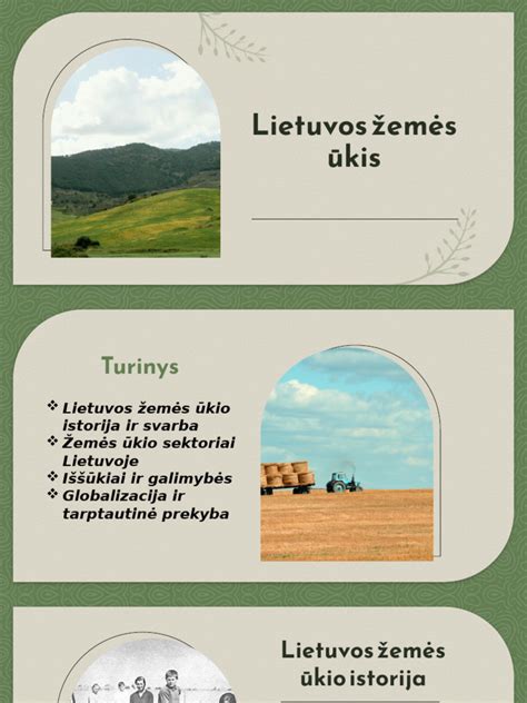 Lietuvos žemės ūkis