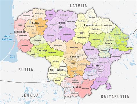 Lietuvos administracinis suskirstymas