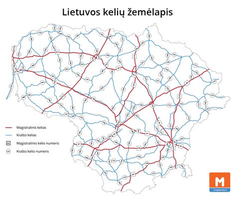 Lietuvos kelių tinklas
