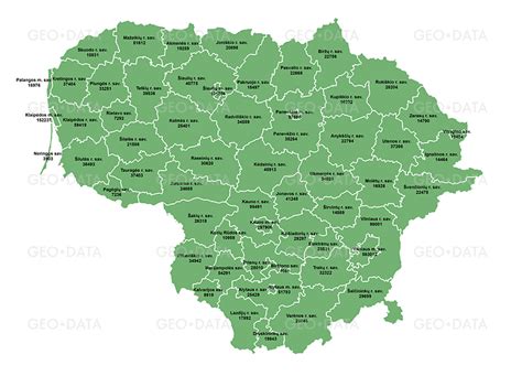 Lietuvos savivaldybių žemėlapis