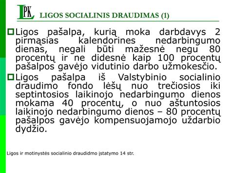 Ligos ir motinystės socialinis draudimas