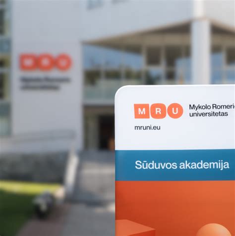 Magistro studijos MRU