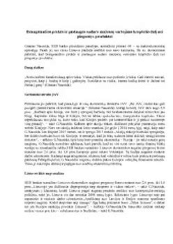 Makroekonominė apžvalga