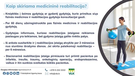Medicininės reabilitacijos naujovės