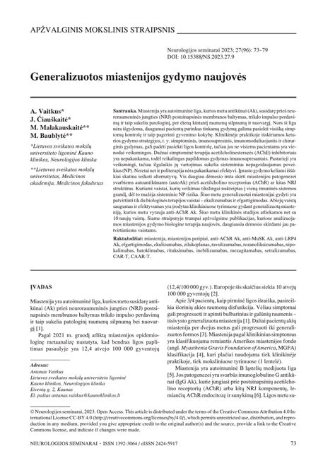 Miastenijos gravis animacija