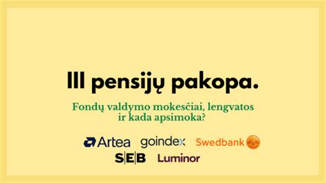 Mokesčiai ir pensijos