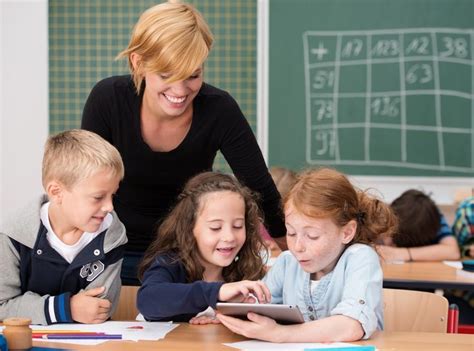 Mokytojas ir mokiniai