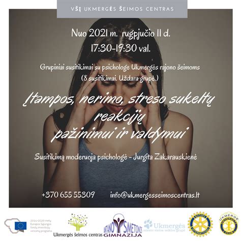 Moteris jaučia stresą