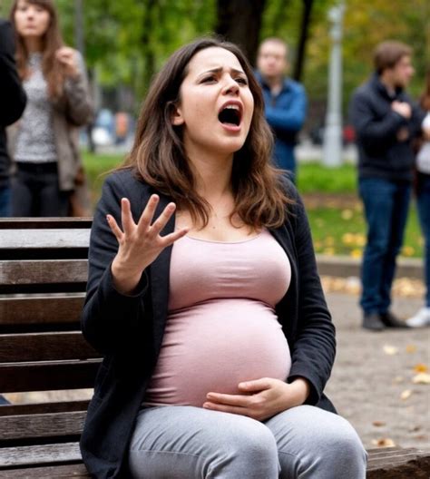 Nėščia moteris darbe