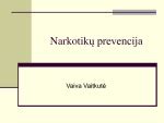 Narkotikų prevencija