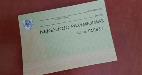 Naujas neįgalumo pažymėjimas