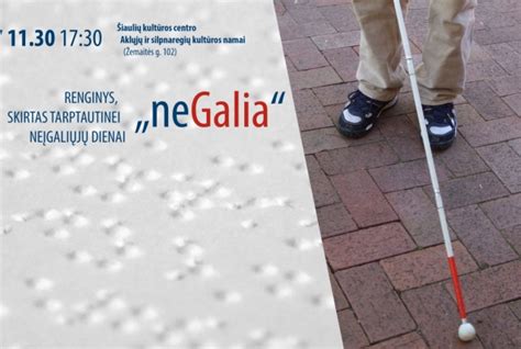 Neįgaliųjų integracija renginyje