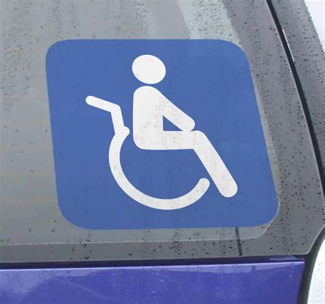 Neįgaliojo ženklo trafareto pavyzdys