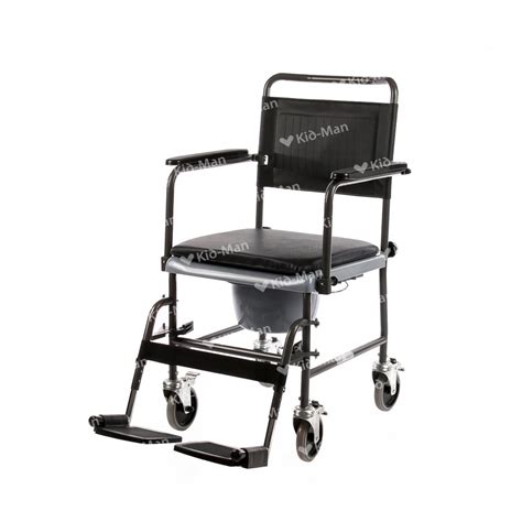 Neįgaliojo tualeto kėdė su ratukais