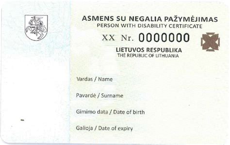 Neįgalumo pripažinimas