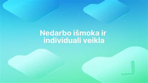 Nedarbo išmoka Lietuvoje