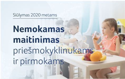 Nemokamas maitinimas mokiniams