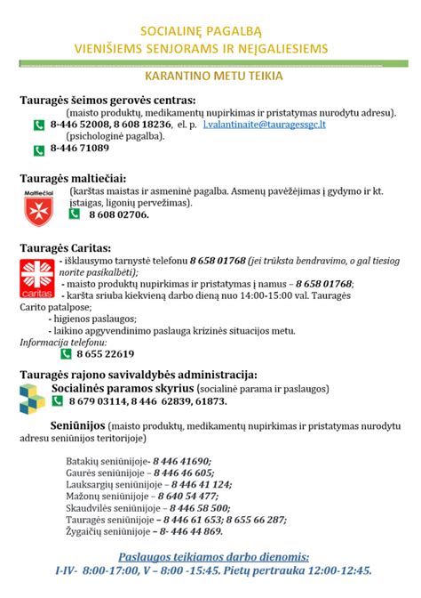 Pagalba vienišiems senjorams