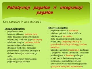 Paliatyviosios pagalbos žodžių debesys