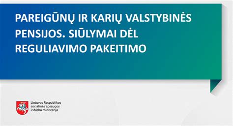 Pareigūnų ir karių pensijos