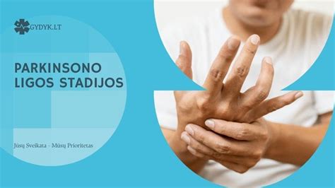 Parkinsono ligos stadijos