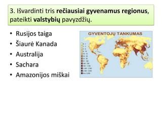 Pasaulio gyventojų tankumas