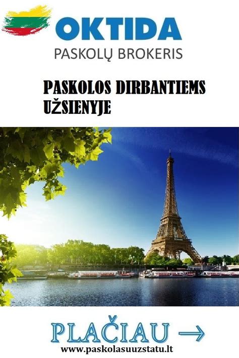 Paskolos užsienyje dirbantiems