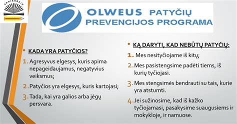 Patyčių prevencija