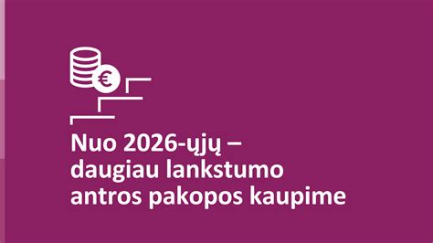 Pensijų kaupimo pokyčiai nuo 2026 m.
