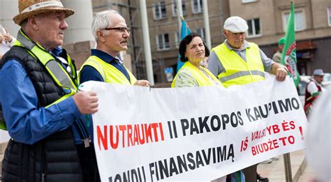 Pensininkų protestas