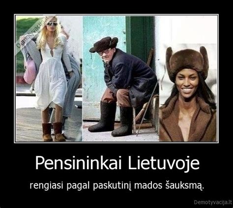 Pensininkai Lietuvoje