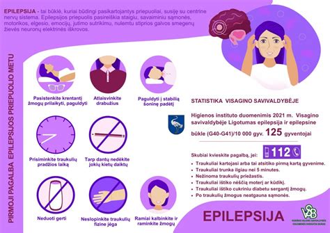 Pirmoji pagalba ištikus epilepsijos priepuoliui