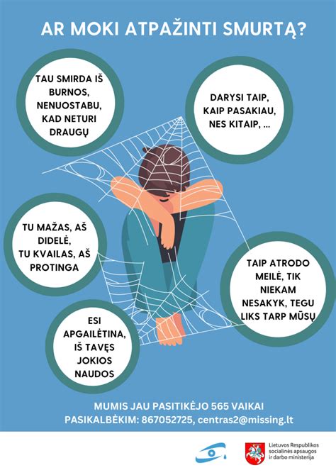 Plakatas - Stop Smurtas