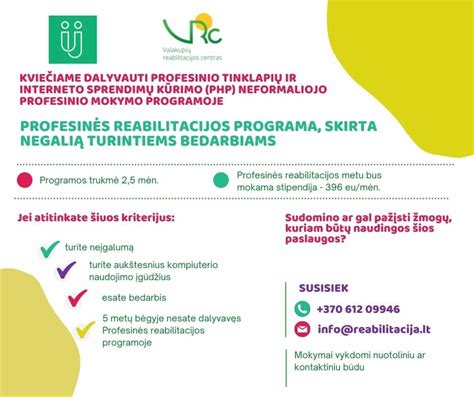 Profesinė reabilitacija