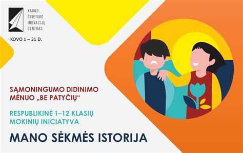 Sąmoningumo didinimo mėnuo be patyčių