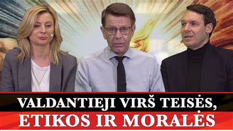 Sąryšis tarp teisės, moralės, etikos ir vertybių
