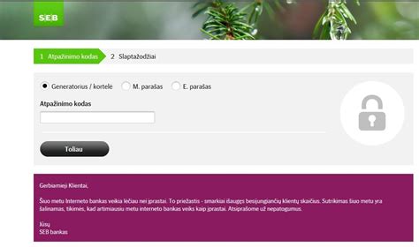 SEB banko internetinė bankininkystė