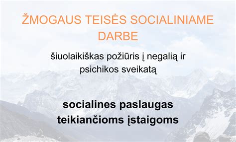 Savanorystė socialiniame darbe