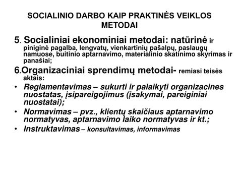 Schema apie socialinio darbo procesą