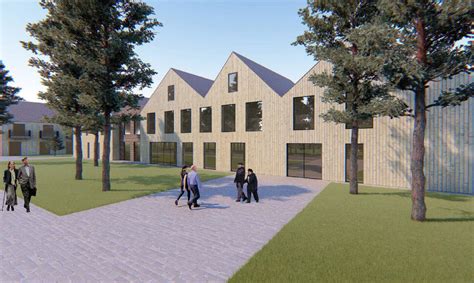 Senelių namų vizualizacija