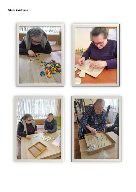 Senelių užimtumo veikla