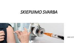 Skiepijimo svarba