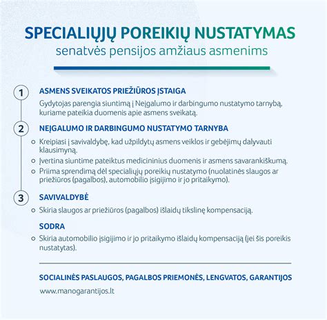 Slaugos poreikių nustatymo schema