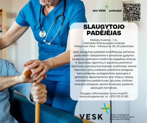 Slaugytojo padėjėjo mokymo programa