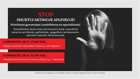 Smurto artimoje aplinkoje prevencija