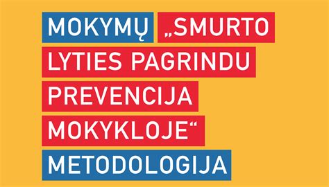 Smurto prevencija mokykloje