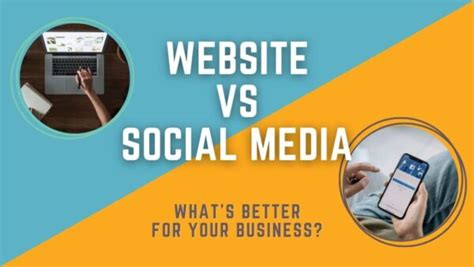 Social Media vs Website